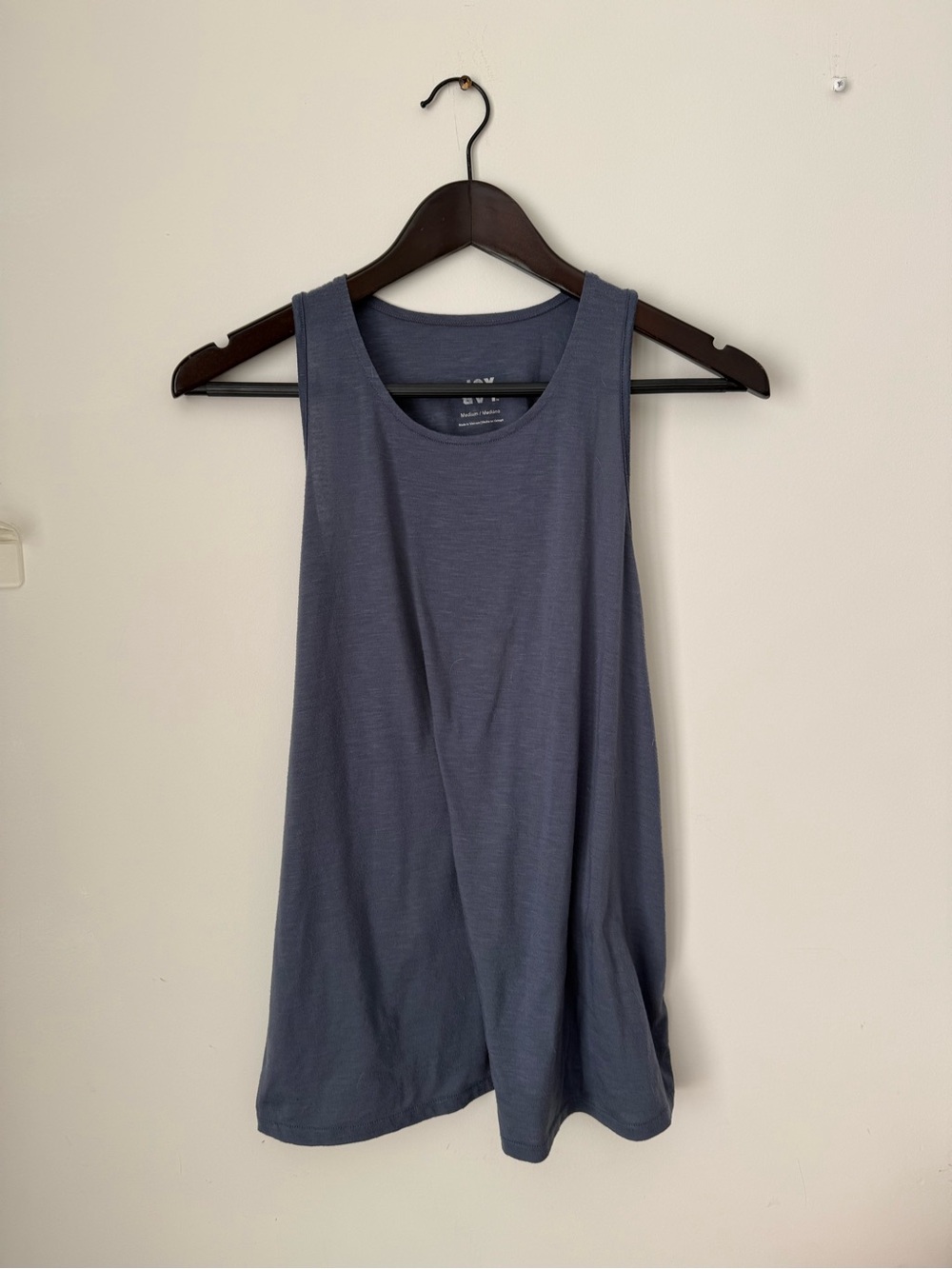 JoyLab Slate Blue Scoop Neck Tank